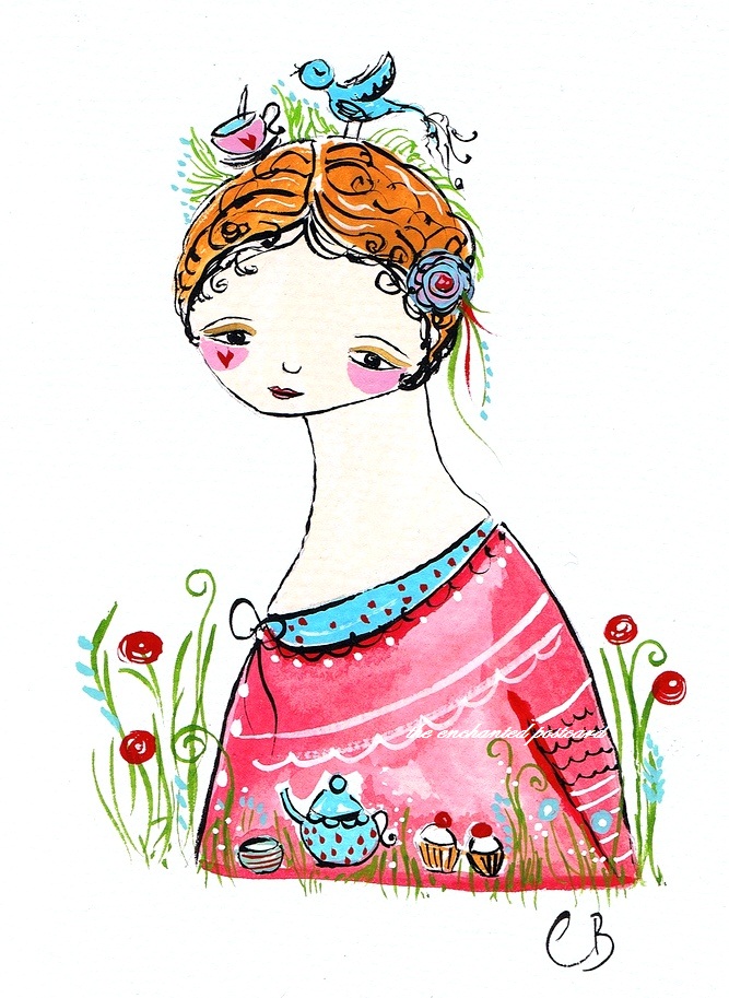 Time for tea A4 print
