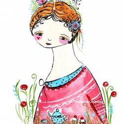 Time for tea A4 print